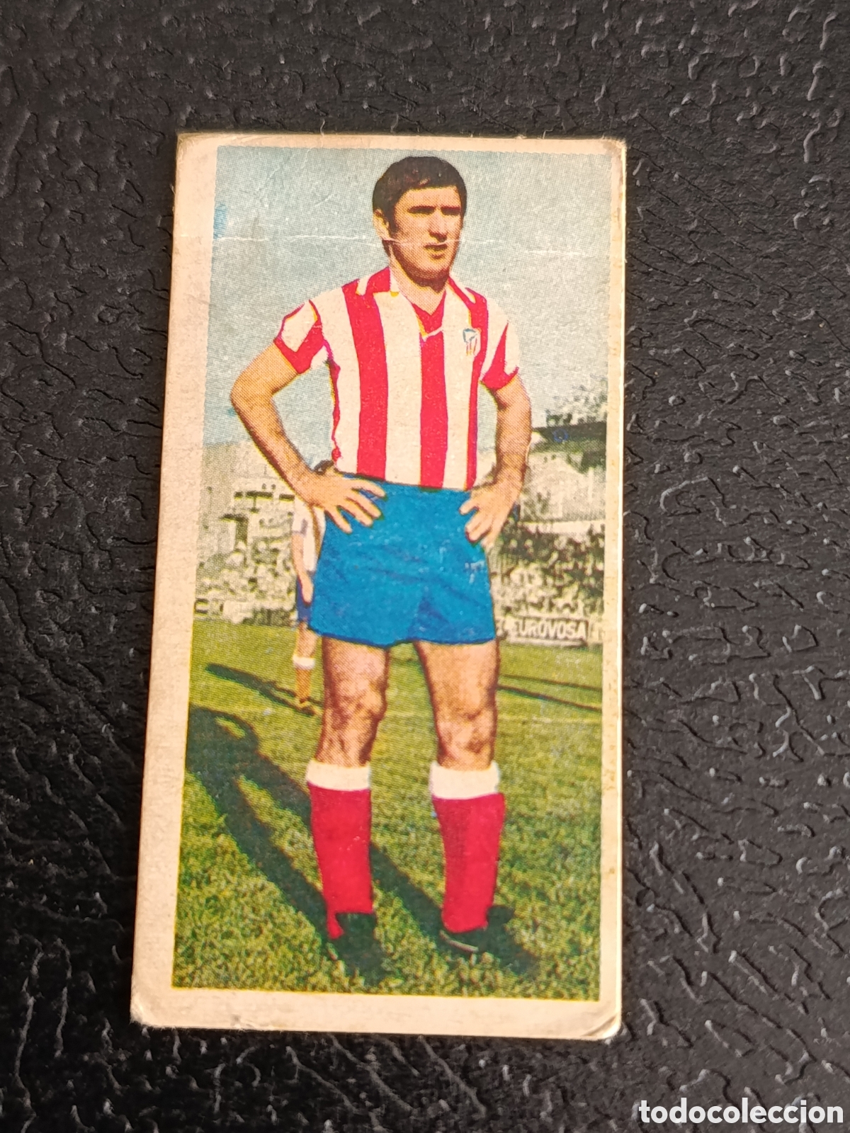Cromos de f&uacute;tbol: AT MADRID ANTONIO FICHAJE 1 LIGA ESTE 75 76 RECUPERADO
