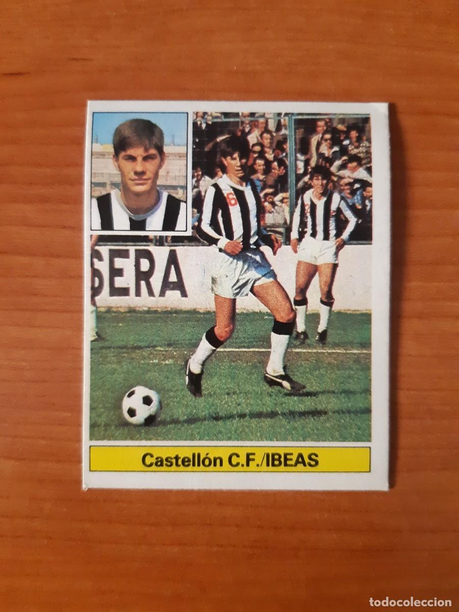 Cromos de f&uacute;tbol: Ibeas (Castell&oacute;n) Liga 81-82 ESTE. Nunca pegado, sin pegar