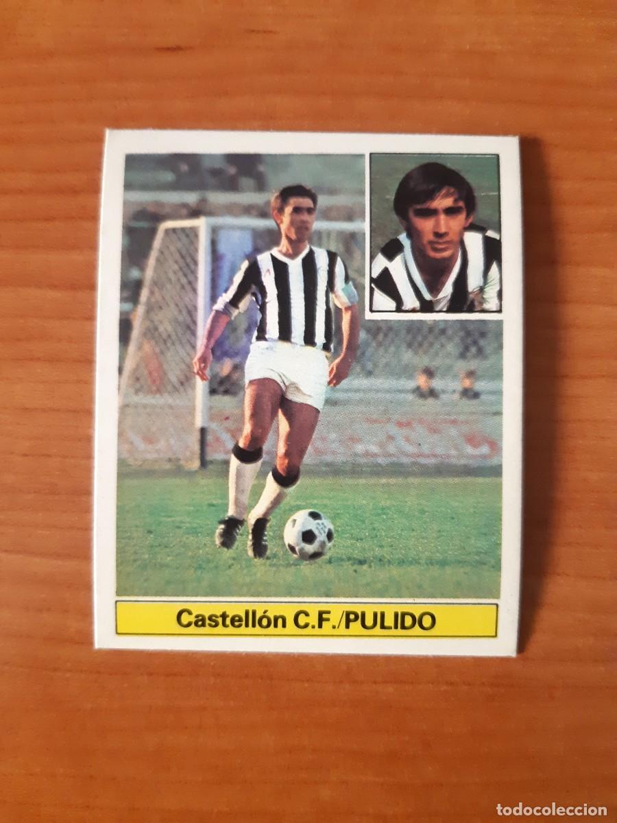 Cromos de f&uacute;tbol: Pulido (Castell&oacute;n) Liga 81-82 ESTE. Nunca pegado, sin pegar