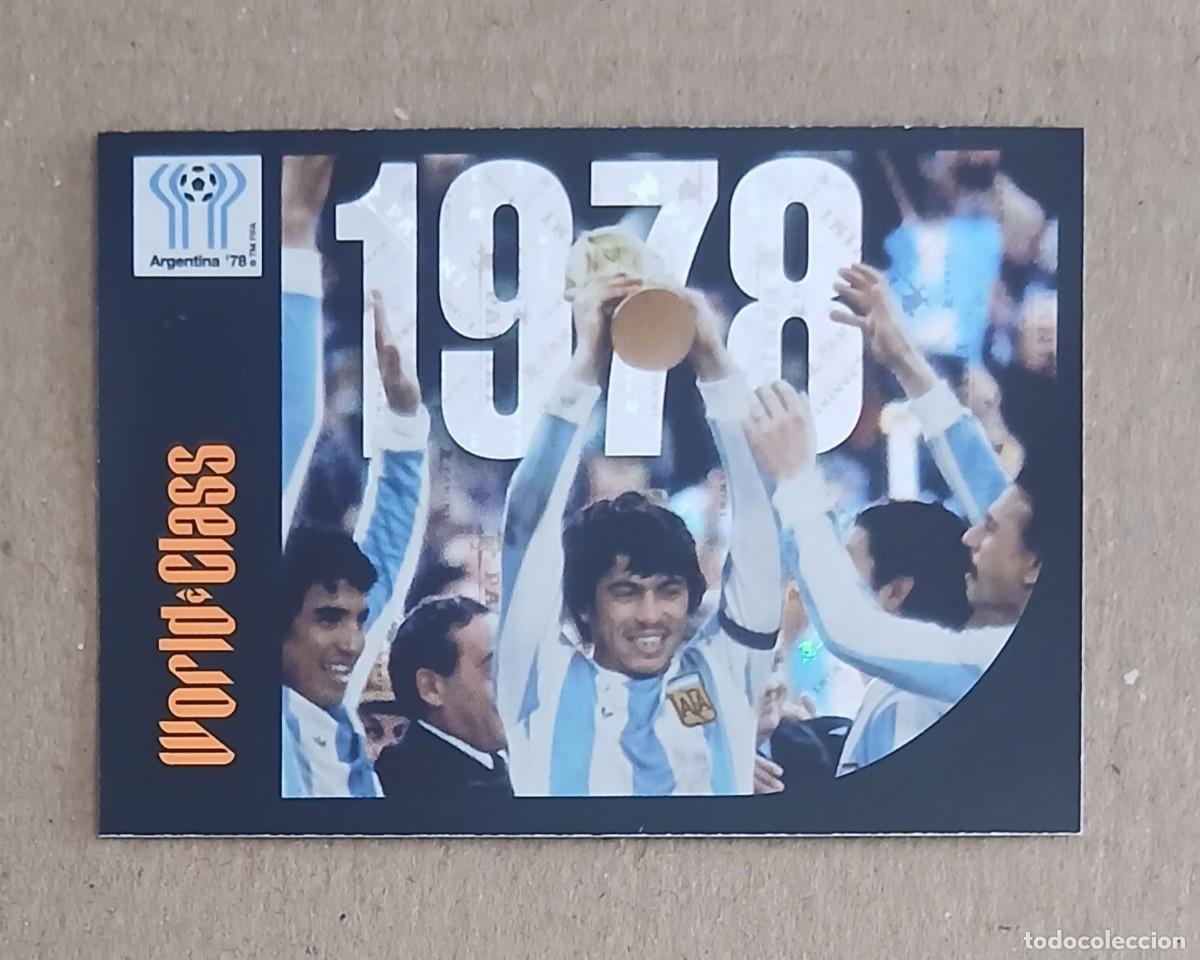 Cromos de f&uacute;tbol: CROMO n&ordm; 15 ARGENTINA 1978 WORLD CLASS 2022 DE PANINI. Nuevo de sobre.