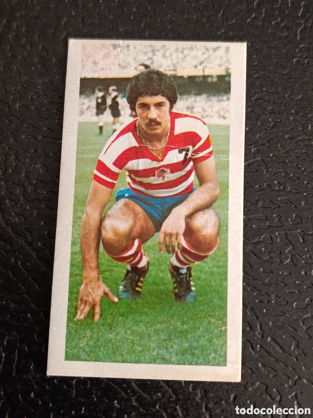 Cromos de f&uacute;tbol: ESTE 75 76 MEJIDO MEGIDO GRANADA UF 31 DESPEGADO