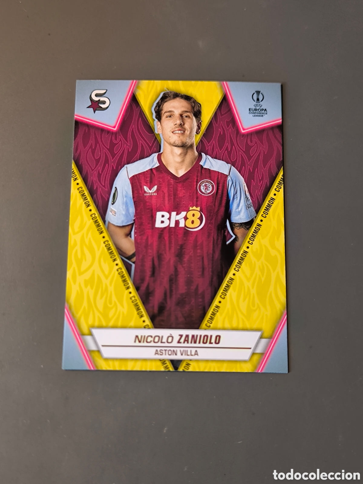 Cromos de f&uacute;tbol: ZANIOLO 170 Common Aston Villa Superstars 2024 Topps
