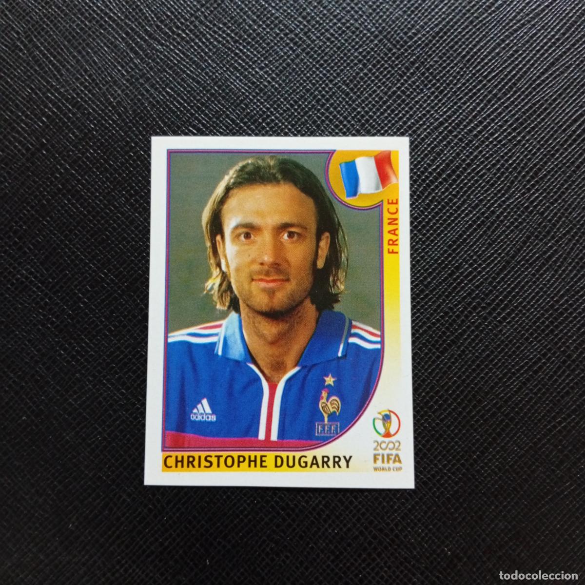 Cromos de f&uacute;tbol: 39 CHRISTOPHE DUGARRY FRANCIA PANINI 2002 MUNDIAL KOREA FUTBOL 02 CROMO - SIN PEGAR - A156 PG235