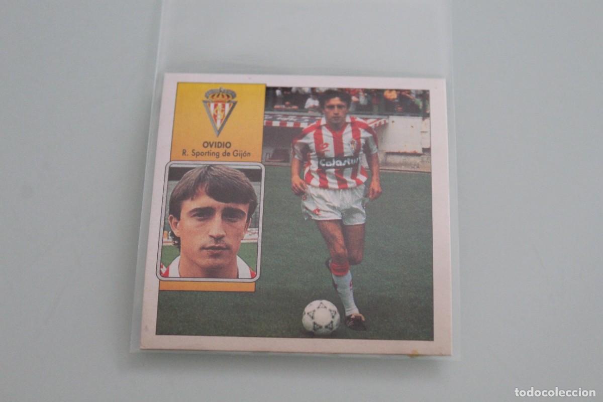 Cromos de f&uacute;tbol: ESTE 92 93 OVIDIO RECUPERADO DE &Aacute;LBUM