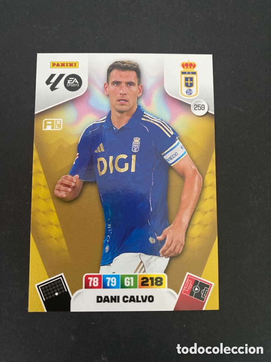 Cromos de f&uacute;tbol: Cromo Adrenalyn 25/26 Real Oviedo N* 259