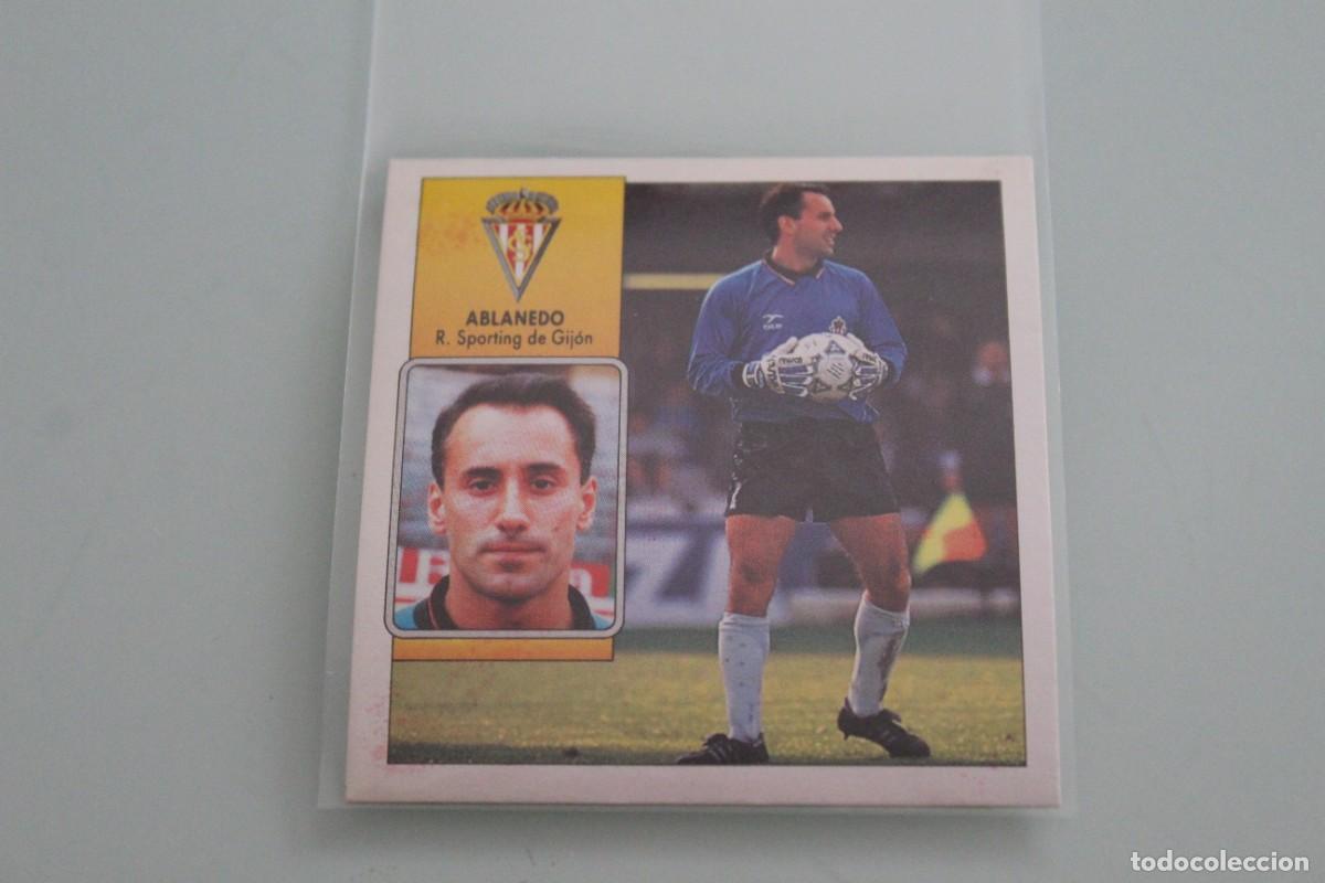 Cromos de f&uacute;tbol: ESTE 92 93 ABLANEDO RECUPERADO DE &Aacute;LBUM