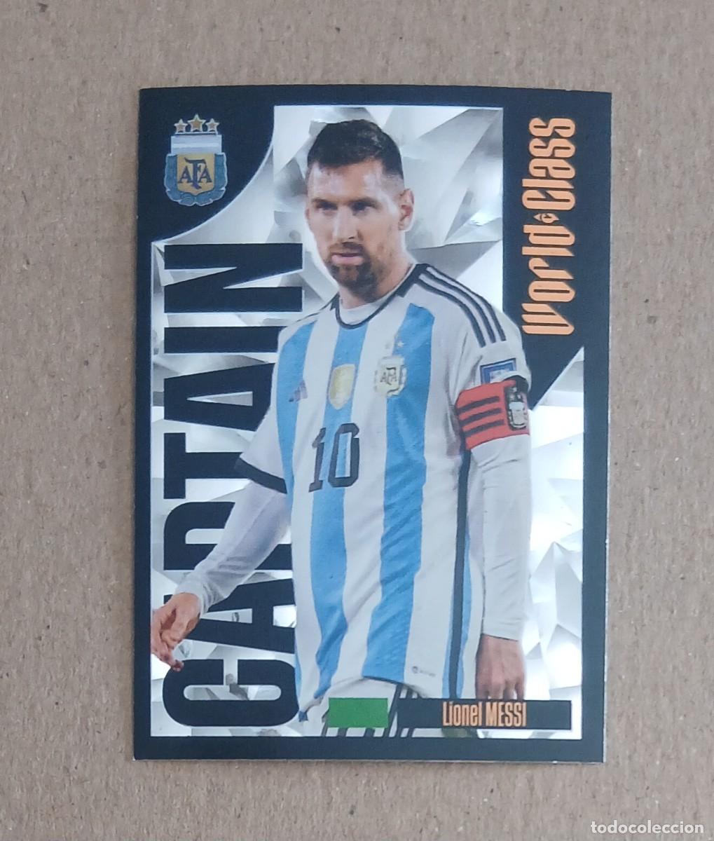 Cromos de f&uacute;tbol: CROMO n&ordm; 172 MESSI ARGENTINA WORLD CLASS 2022 DE PANINI. Nuevo de sobre.