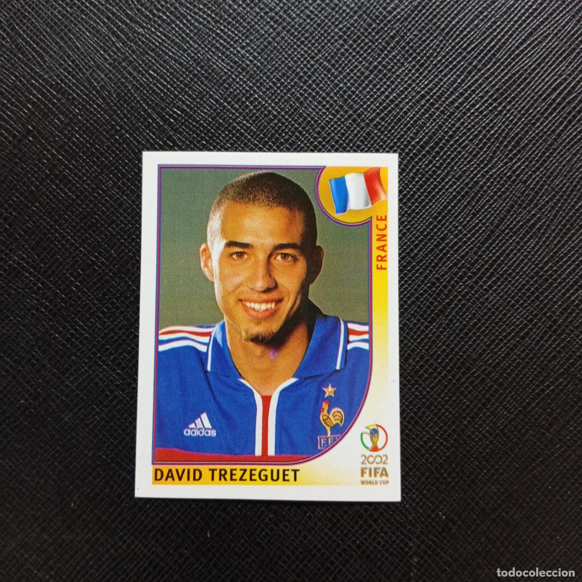 Cromos de f&uacute;tbol: 40 DAVID TREZEGUET FRANCIA PANINI 2002 MUNDIAL KOREA FUTBOL 02 CROMO - SIN PEGAR - A156 PG235