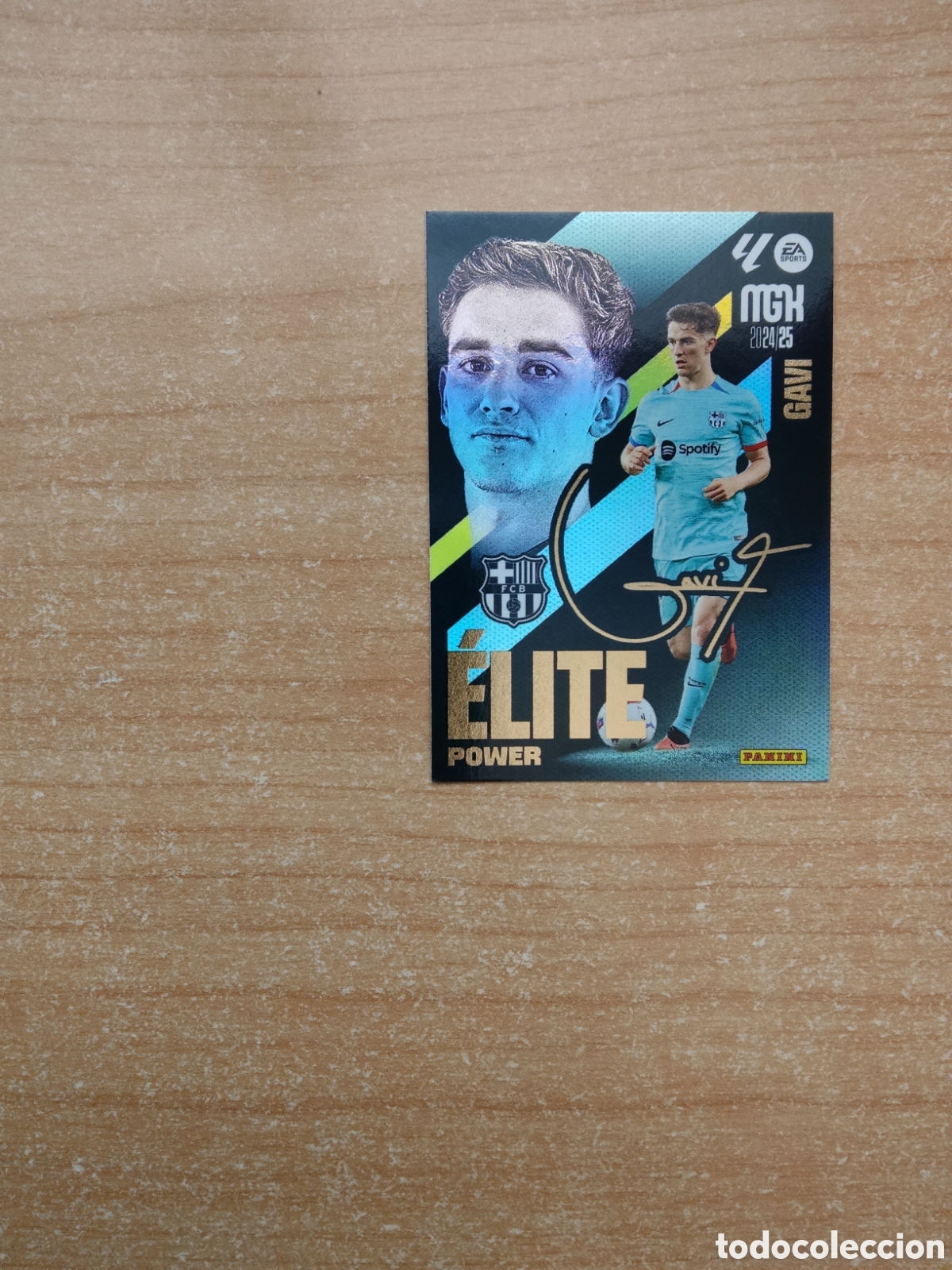Cromos de Futebol: 4 GAVI ELITE POWER BARCELONA MEGACRACKS 2024 2025
