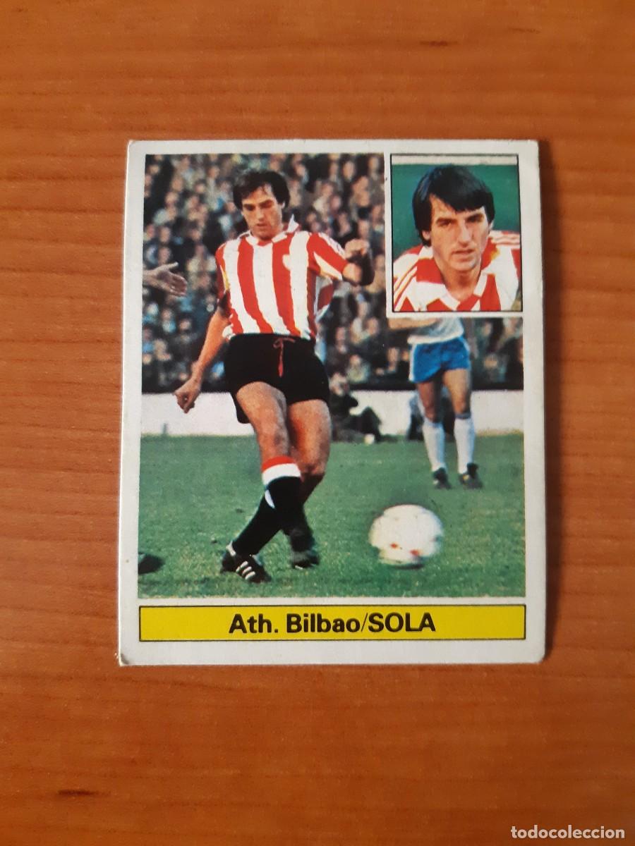 Cartes &agrave; collectionner de Football: Sola (Athletic Bilbao) Liga 81-82 ESTE. Nunca pegado, sin pegar