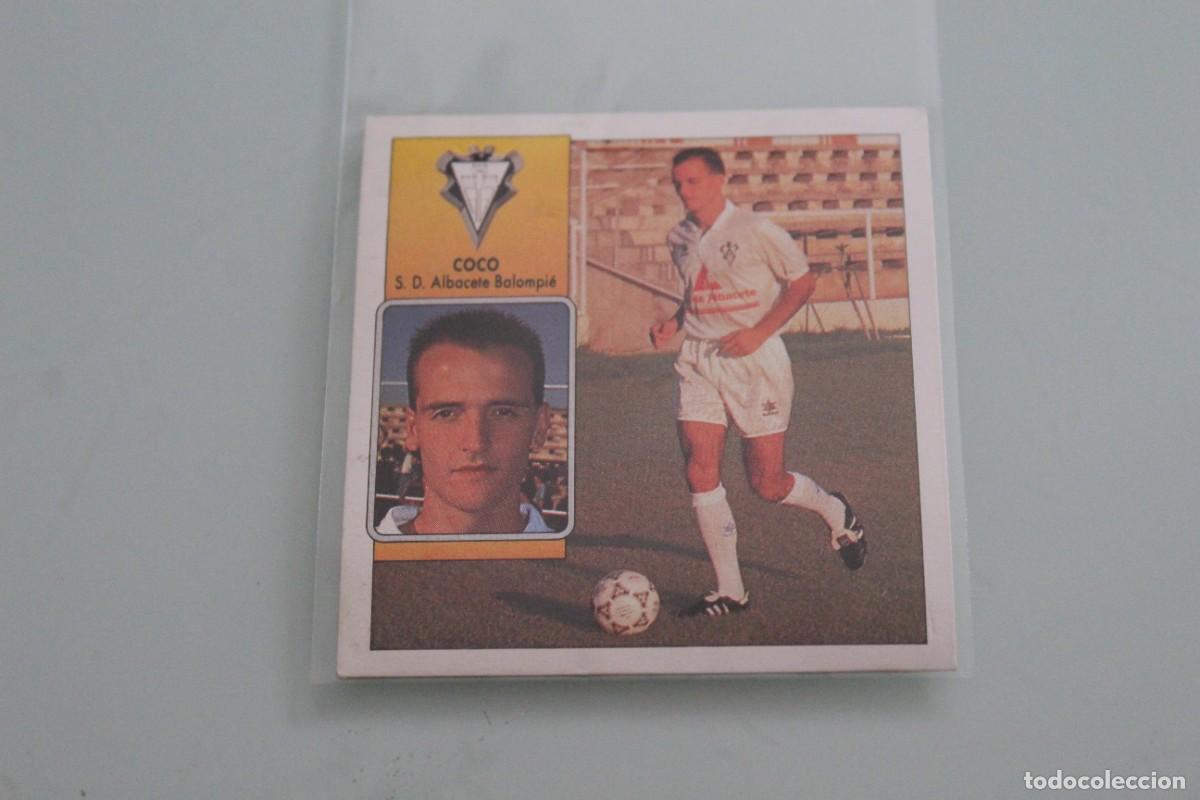 Cartes &agrave; collectionner de Football: ESTE 92 93 COCO RECUPERADO DE &Aacute;LBUM