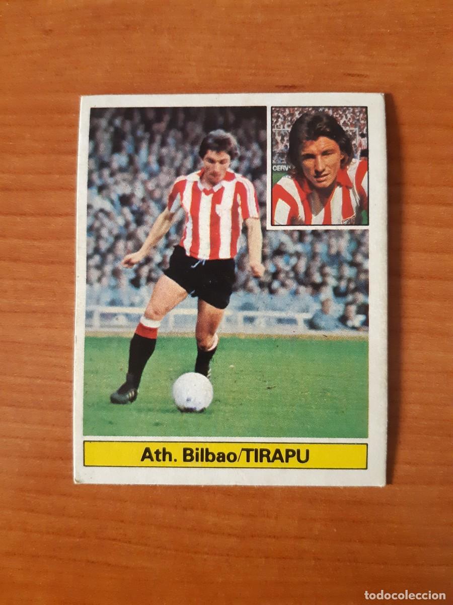 Cartes &agrave; collectionner de Football: Tirapu (Athletic Bilbao) Liga 81-82 ESTE. Nunca pegado, sin pegar