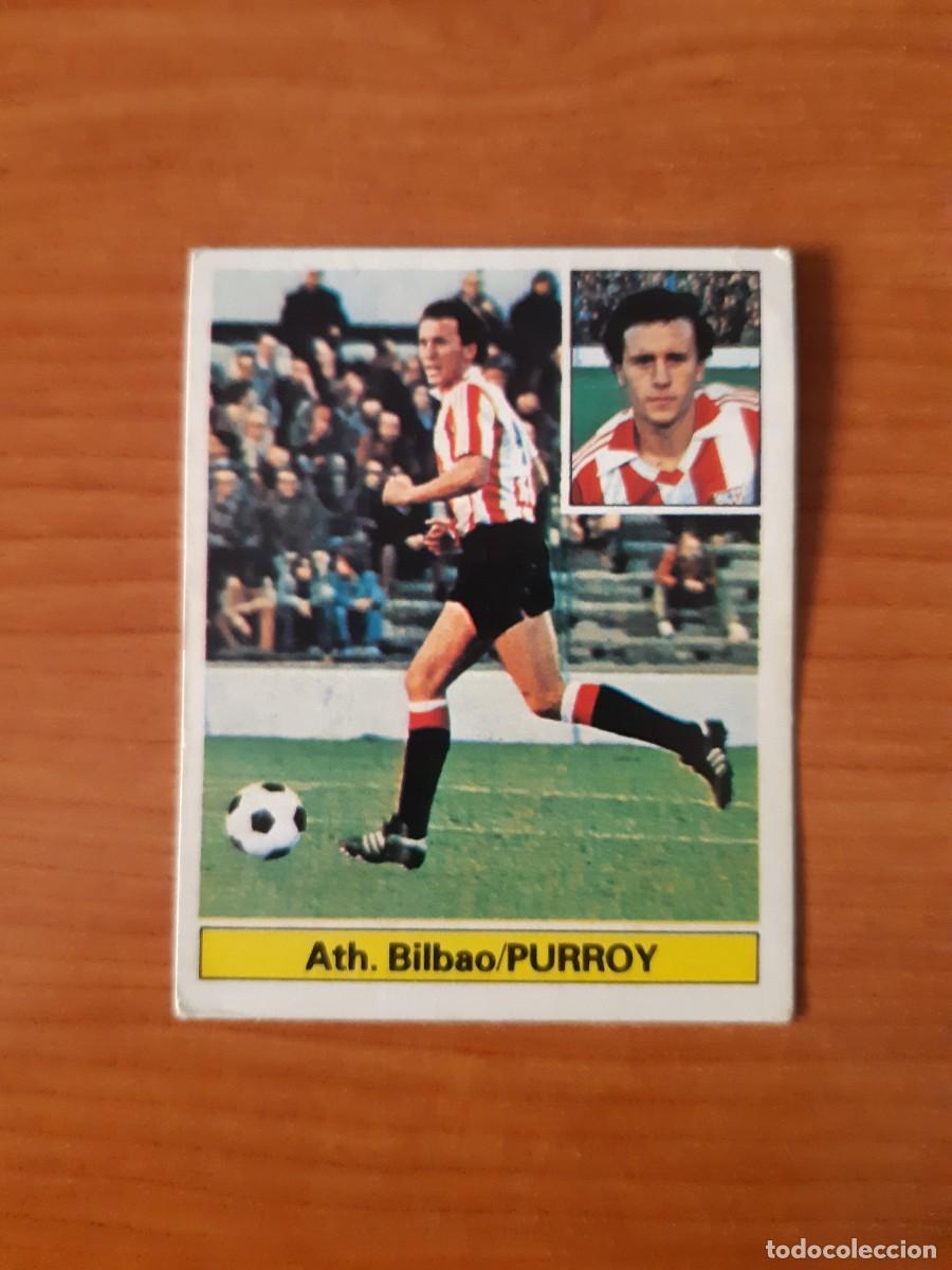 Cartes &agrave; collectionner de Football: Purroy (Athletic Bilbao) Liga 81-82 ESTE. Nunca pegado, sin pegar