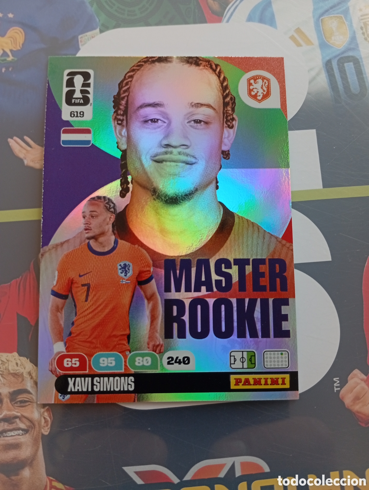 Cartes &agrave; collectionner de Football: 619 Adrenalym World Cup 26 M&aacute;ster Rookie