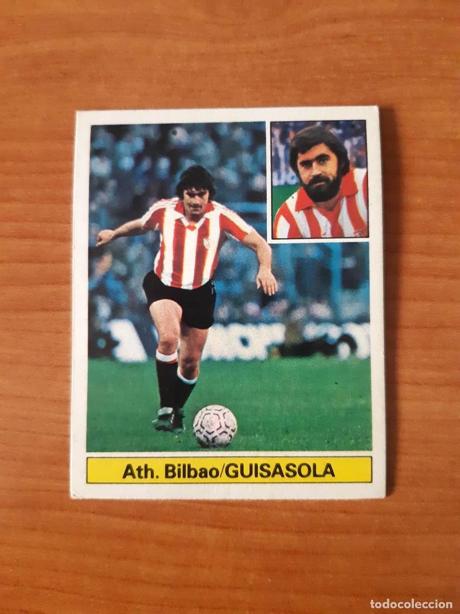Cartes &agrave; collectionner de Football: Guisasola (Athletic Bilbao) Liga 81-82 ESTE. Nunca pegado, sin pegar