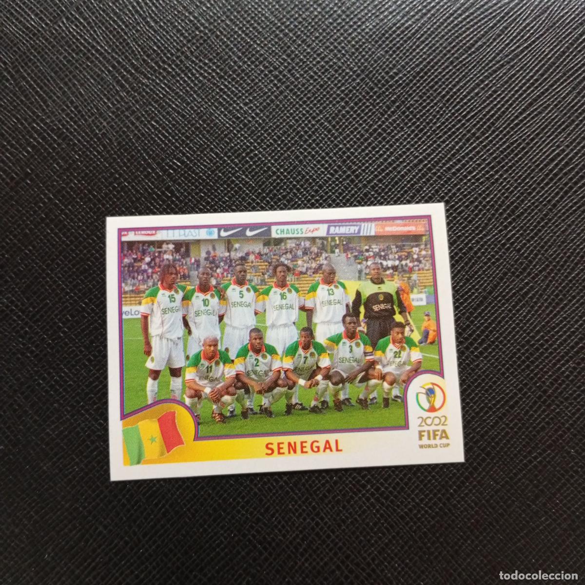 Cartes &agrave; collectionner de Football: 43 ALINEACION SENEGAL PANINI 2002 MUNDIAL KOREA FUTBOL 02 CROMO - SIN PEGAR - A156 PG235