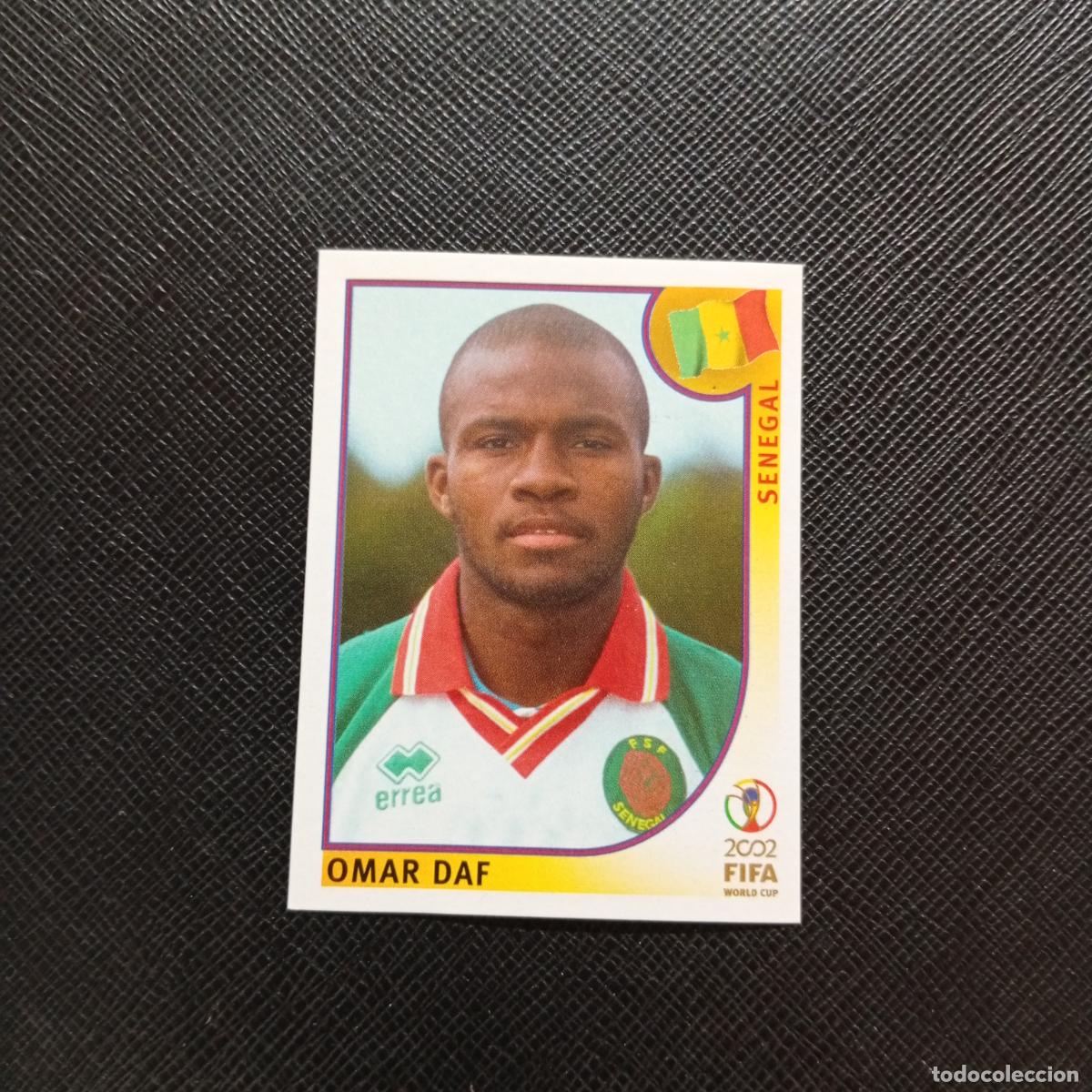 Cromos de f&uacute;tbol: 46 OMAR DAF SENEGAL PANINI 2002 MUNDIAL KOREA FUTBOL 02 CROMO - SIN PEGAR - A156 PG244