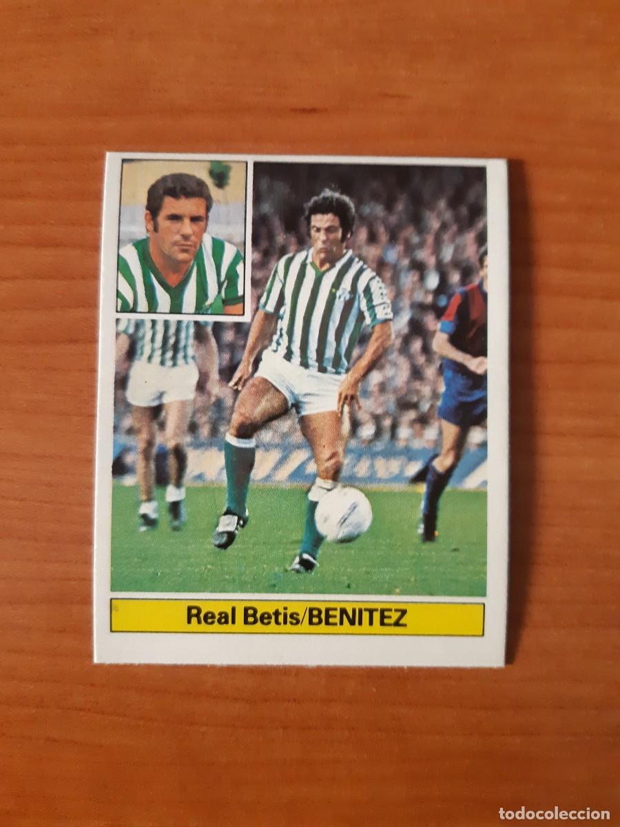 Cromos de f&uacute;tbol: Benitez (Betis) Liga 81-82 ESTE. Nunca pegado, sin pegar