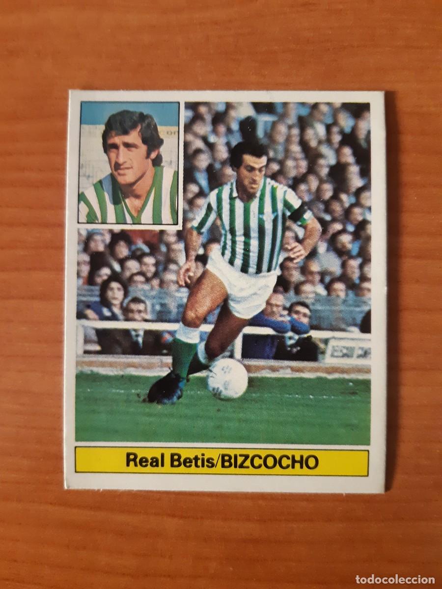 Cromos de f&uacute;tbol: Bizcocho (Betis) Liga 81-82 ESTE. Nunca pegado, sin pegar