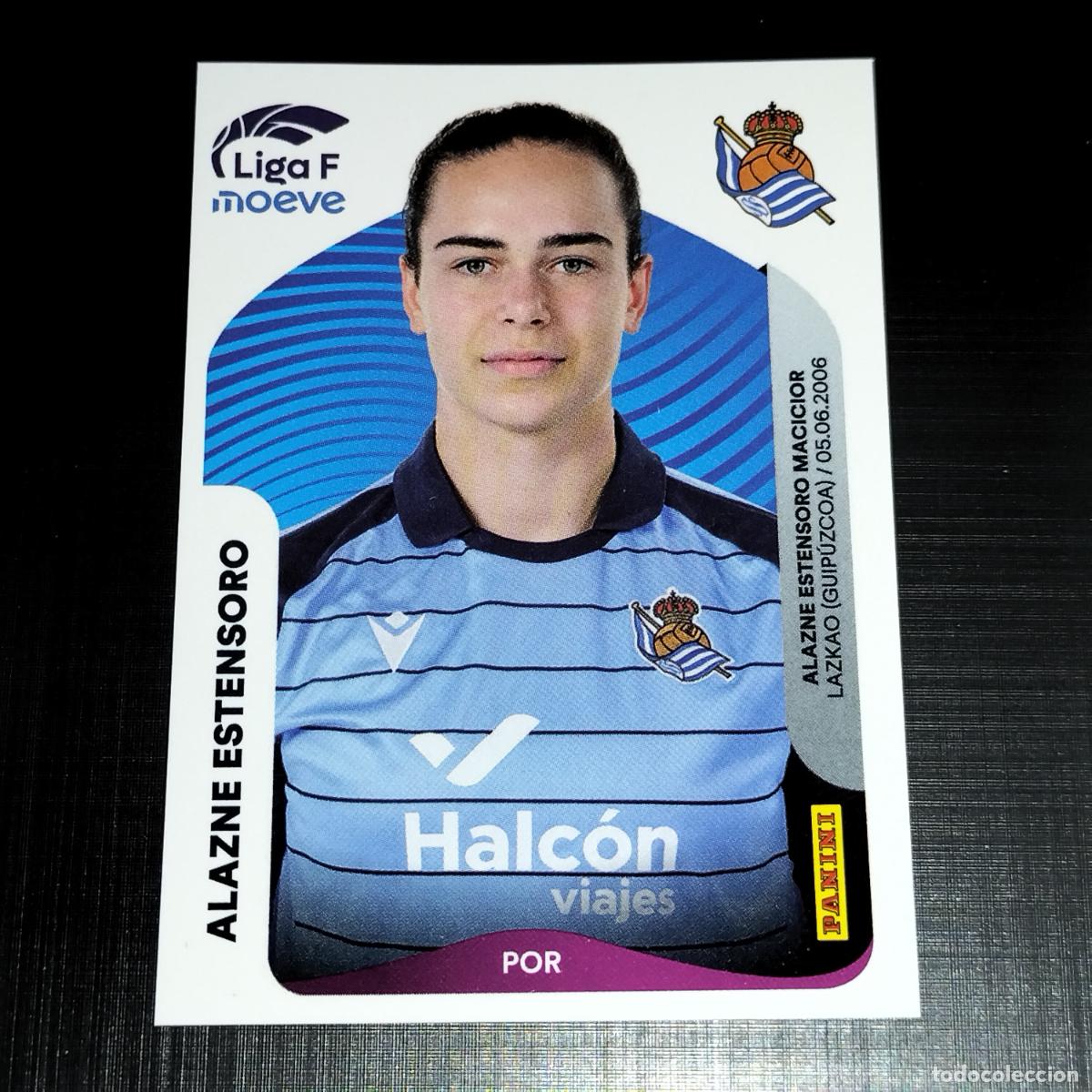 Cromos de f&uacute;tbol: 285 ALAZNE ESTENSORO REAL SOCIEDAD CROMOS LIGA F MOEVE FEMENINA PANINI 2025 2026 25 26