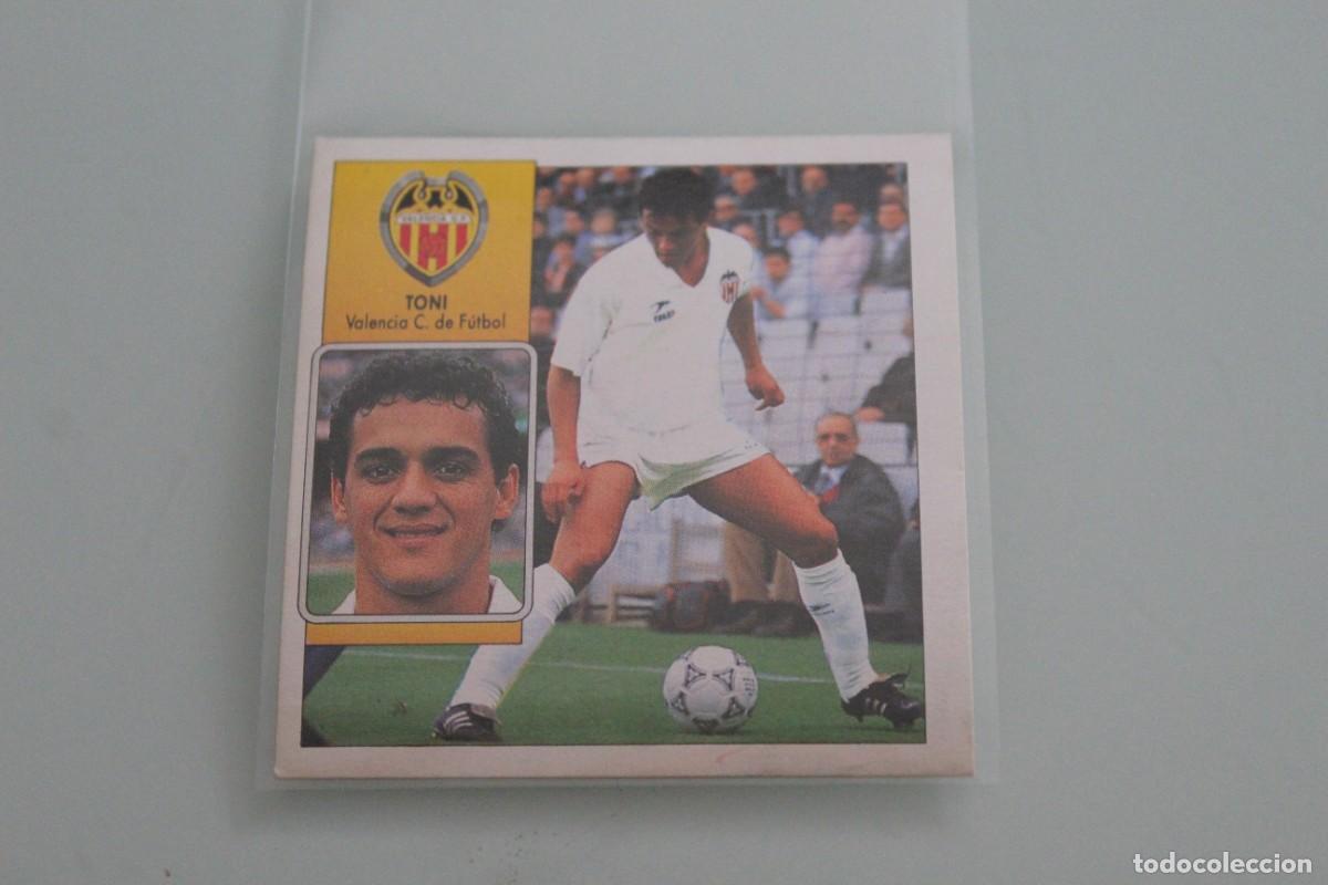 Cromos de f&uacute;tbol: ESTE 92 93 TONI SIN PEGAR
