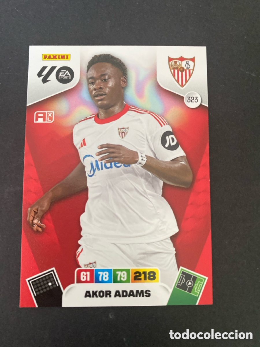 Cromos de f&uacute;tbol: Cromo Adrenalyn 25/26 Sevilla N* 323