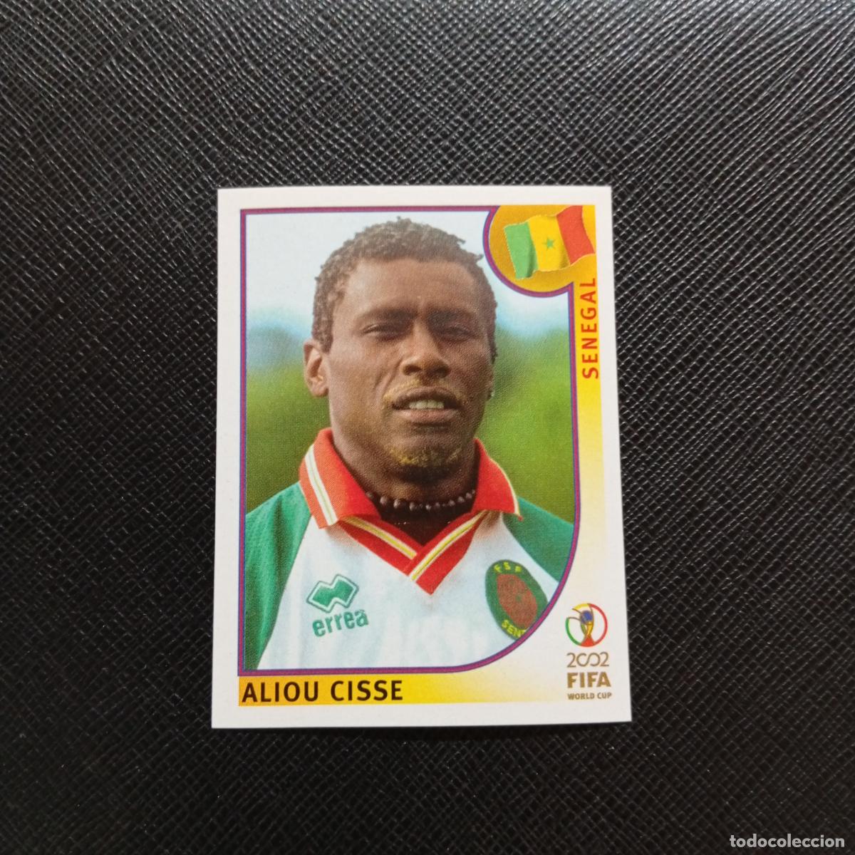 Cromos de f&uacute;tbol: 47 ALIOU CISSE SENEGAL PANINI 2002 MUNDIAL KOREA FUTBOL 02 CROMO - SIN PEGAR - A156 PG244