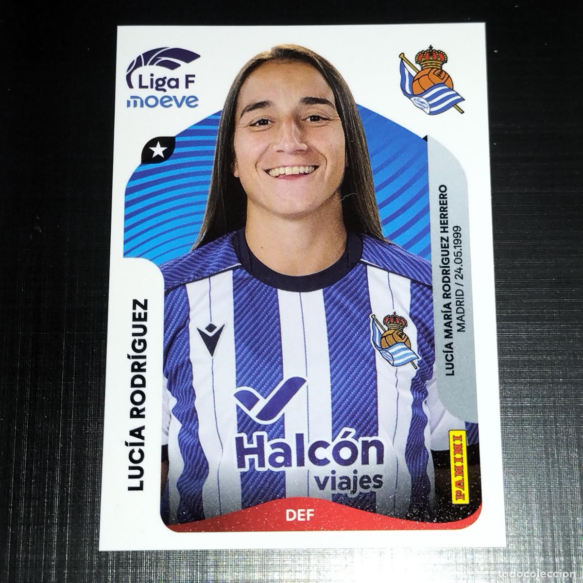 Cromos de f&uacute;tbol: 287 LUCIA RODRIGUEZ REAL SOCIEDAD CROMOS LIGA F MOEVE FEMENINA PANINI 2025 2026 25 26