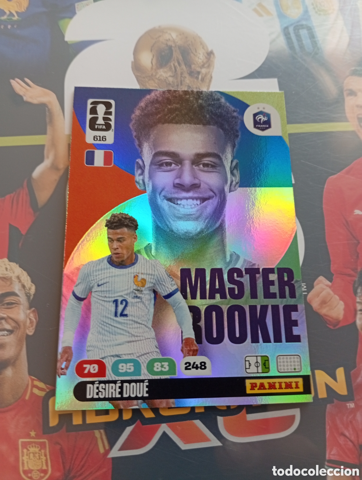 Cromos de Futebol: 616 Adrenalym World Cup 26 M&aacute;ster Rookie