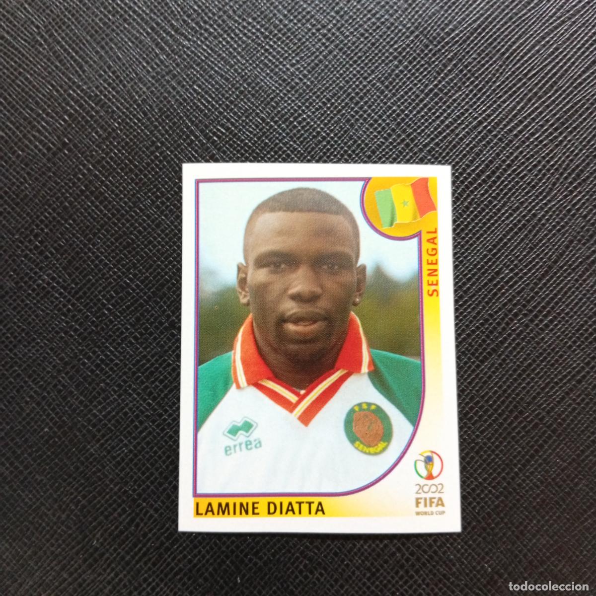Cromos de f&uacute;tbol: 48 LAMINE DIATTA SENEGAL PANINI 2002 MUNDIAL KOREA FUTBOL 02 CROMO - SIN PEGAR - A156 PG244