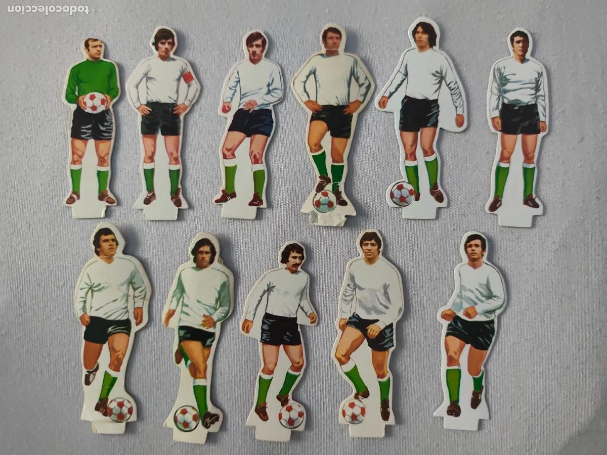 Cromos de f&uacute;tbol: Lote 11 cromos Racing Santander Campeones Anceo a&ntilde;o 1973 1974 73-74