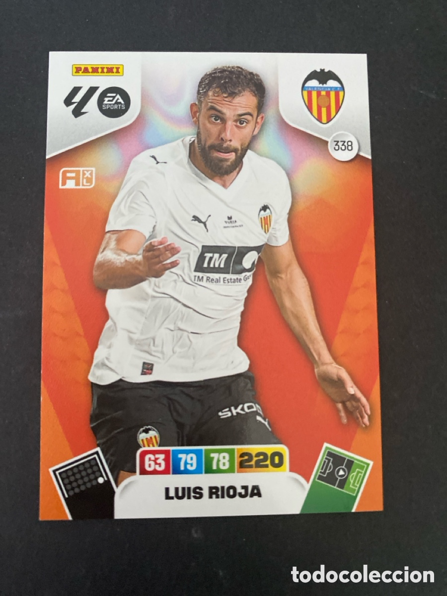 Cromos de f&uacute;tbol: Cromo Adrenalyn 25/26 Valencia N* 338