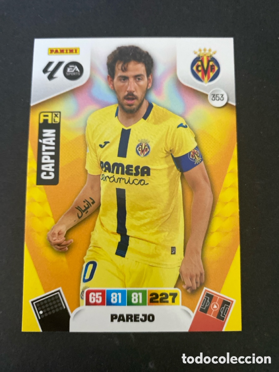 Cromos de f&uacute;tbol: Cromo Adrenalyn 25/26 Villarreal N* 353