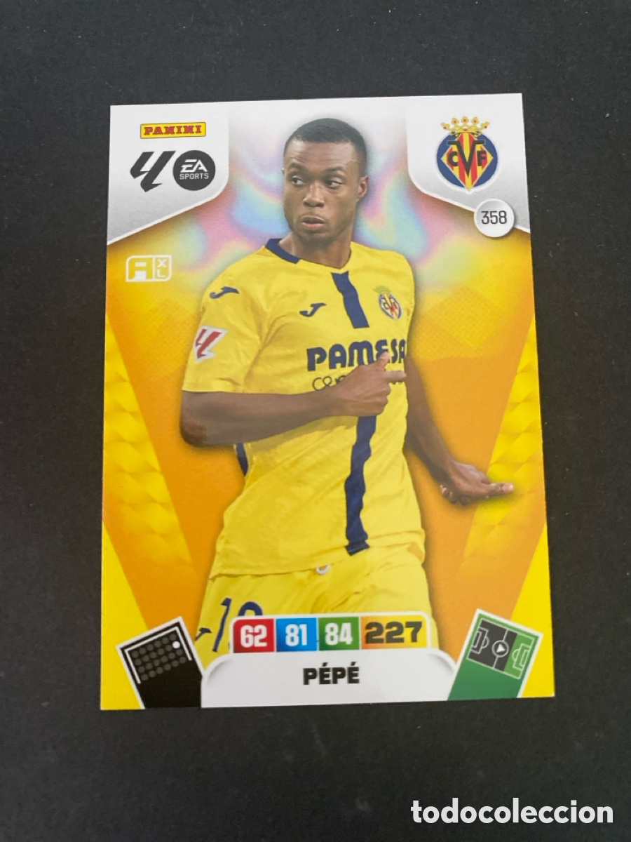 Cromos de f&uacute;tbol: Cromo Adrenalyn 25/26 Villarreal N* 358