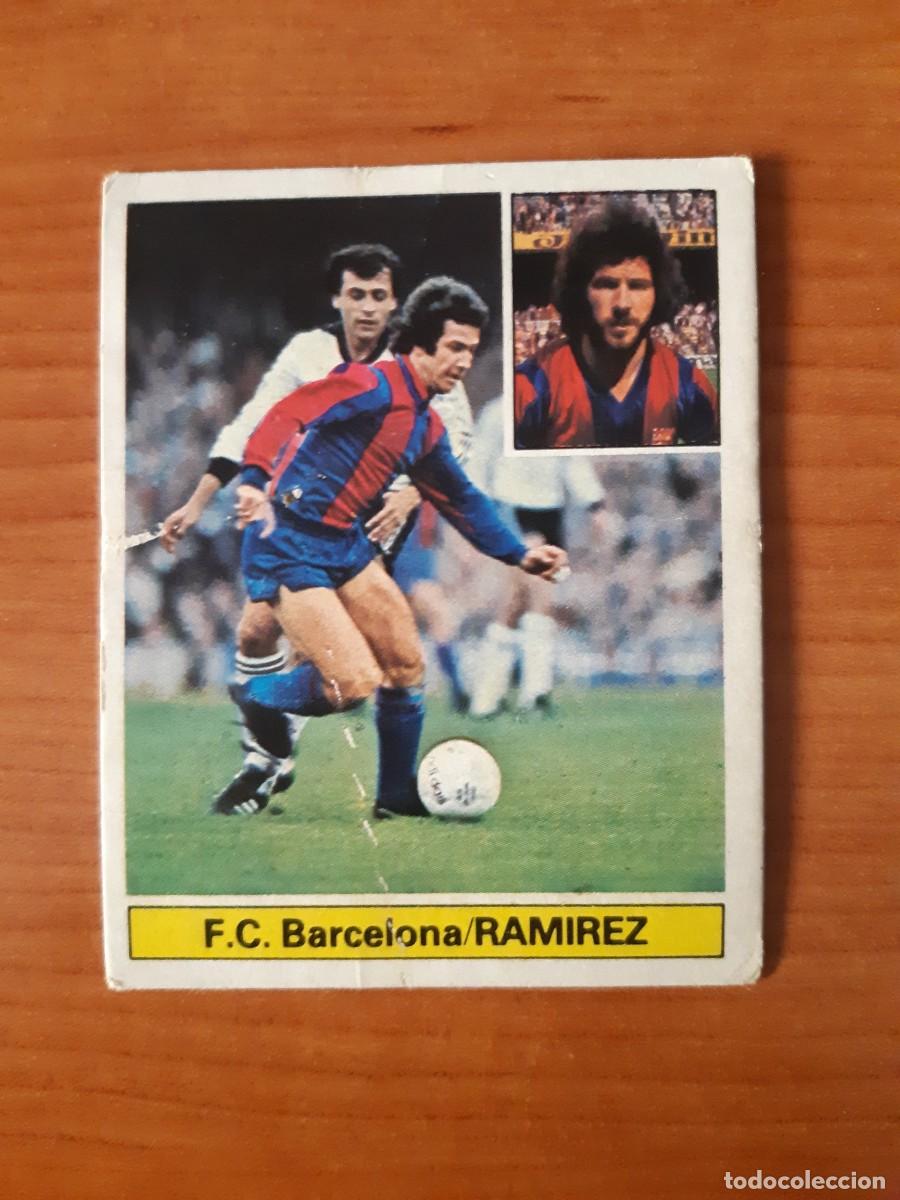 Cromos de f&uacute;tbol: Ram&iacute;rez (Barcelona) Liga 81-82 ESTE. Nunca pegado, sin pegar