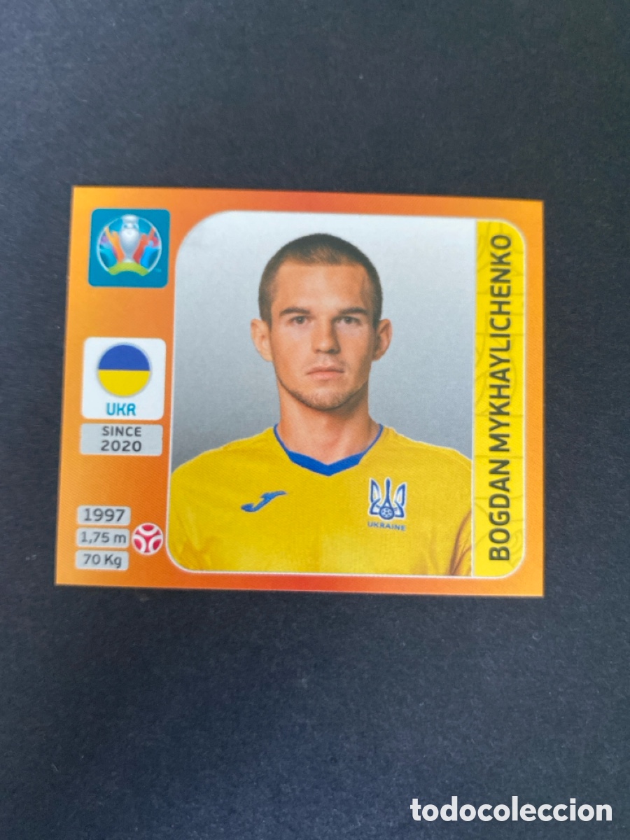 Cromos de f&uacute;tbol: Cromo Euro 2020 Ucrania N* 328