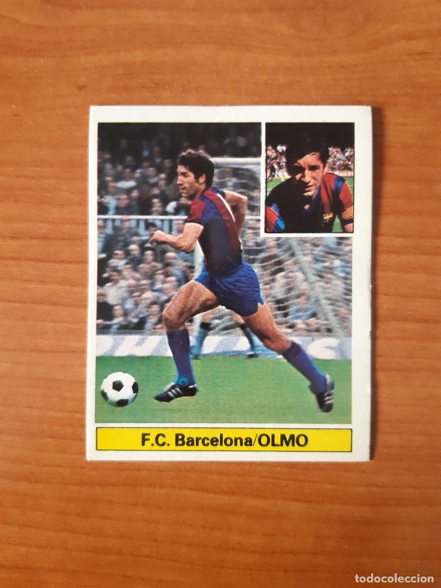 Cromos de f&uacute;tbol: Olmo (Barcelona) Liga 81-82 ESTE. Nunca pegado, sin pegar