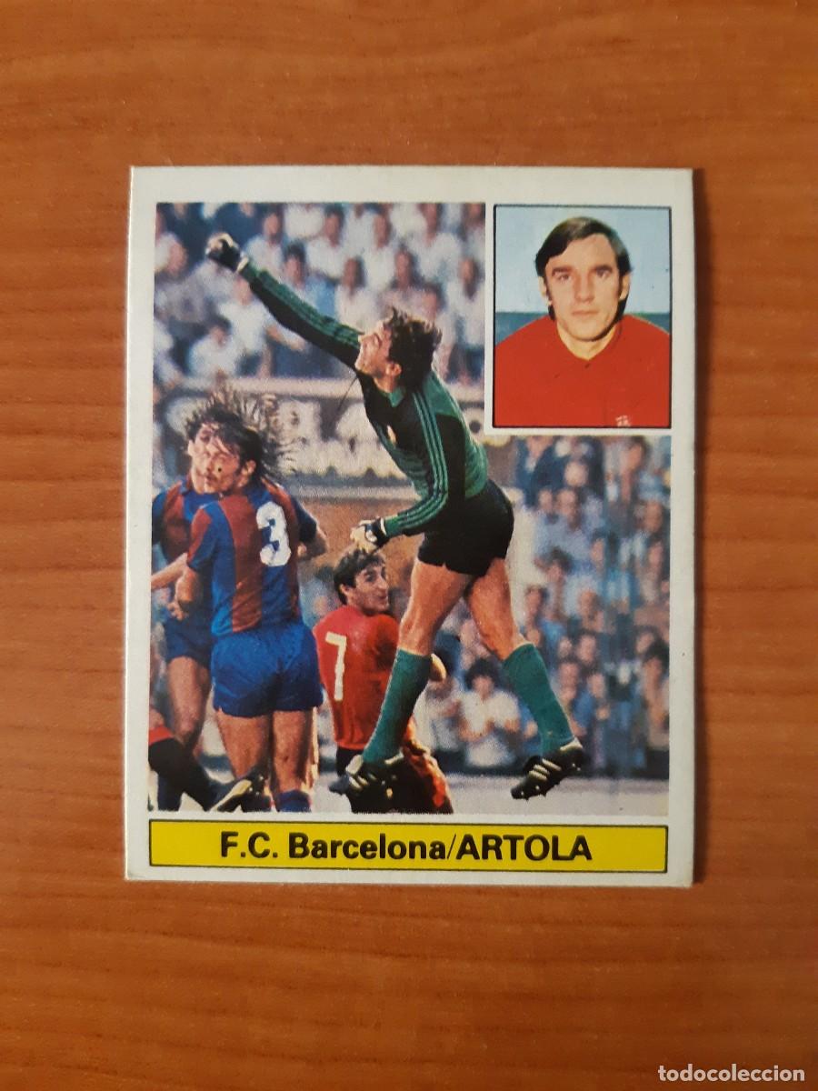 Cromos de f&uacute;tbol: Artola (Barcelona) Liga 81-82 ESTE. Nunca pegado, sin pegar