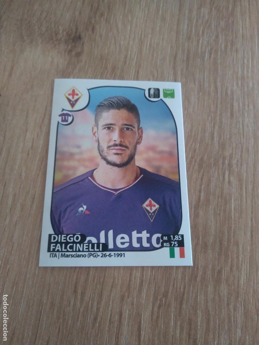 Cromos de f&uacute;tbol: M22 DIEGO FALCINELLI FIORENTINA CROMO FUTBOL PANINI LIGA ITALIA 17-18 CALCIATORI 2017-2018