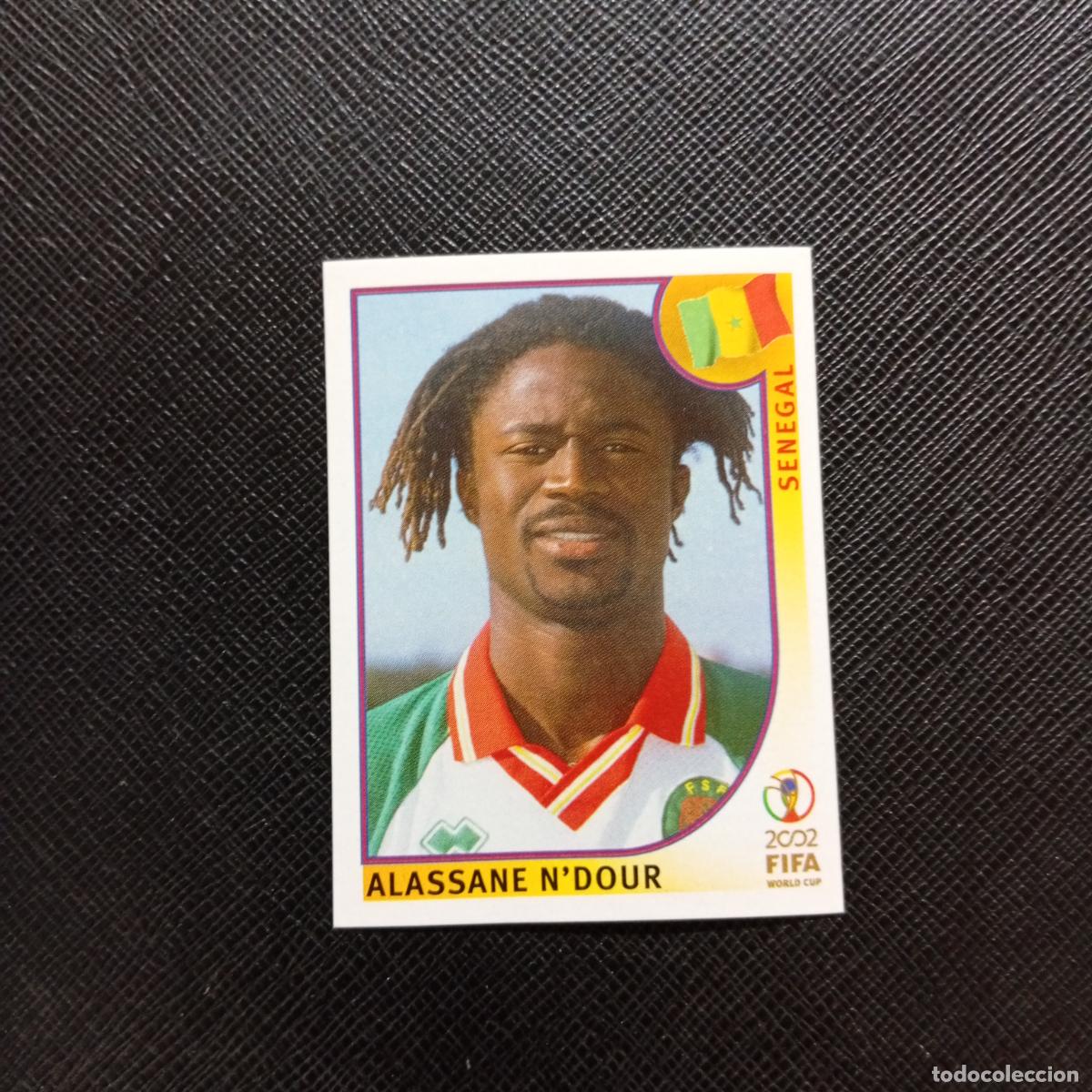 Cromos de f&uacute;tbol: 50 ALSSANE D DOUR SENEGAL PANINI 2002 MUNDIAL KOREA FUTBOL 02 CROMO - SIN PEGAR - A156 PG244