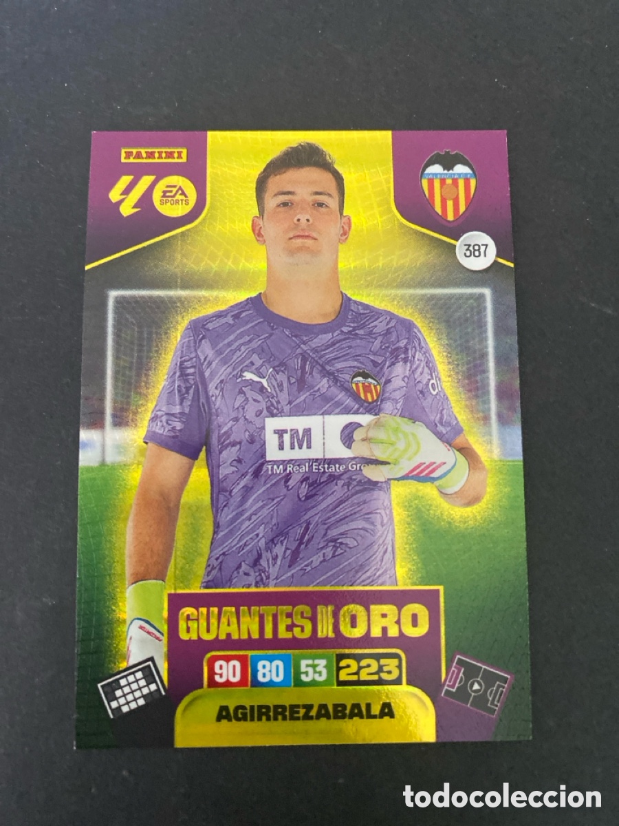Cartes &agrave; collectionner de Football: Cromo Adrenalyn 25/26 Valencia N* 387