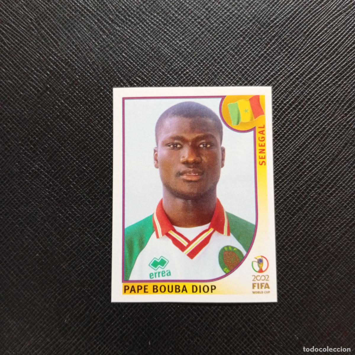 Cartes &agrave; collectionner de Football: 51 PAPE BOUBA DIOP SENEGAL PANINI 2002 MUNDIAL KOREA FUTBOL 02 CROMO - SIN PEGAR - A156 PG253