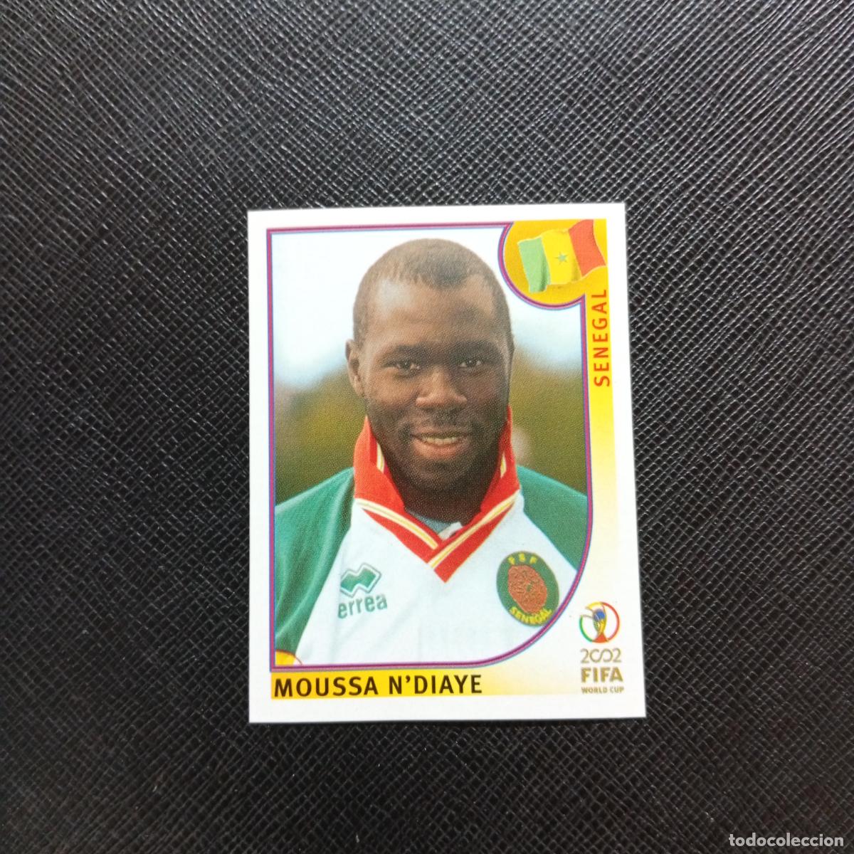 Cartes &agrave; collectionner de Football: 52 MOUSSA NDIAYE SENEGAL PANINI 2002 MUNDIAL KOREA FUTBOL 02 CROMO - SIN PEGAR - A156 PG253