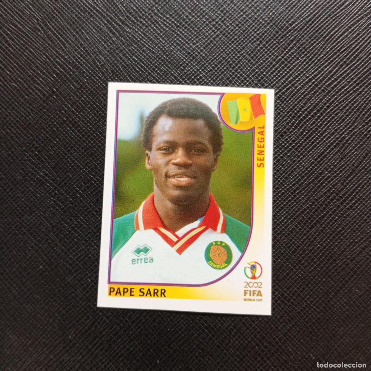 Cartes &agrave; collectionner de Football: 53 PAPE SARR SENEGAL PANINI 2002 MUNDIAL KOREA FUTBOL 02 CROMO - SIN PEGAR - A156 PG253