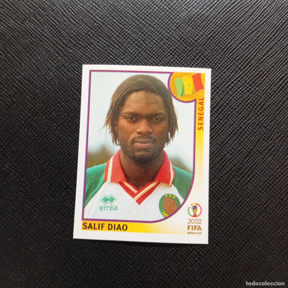 Cartes &agrave; collectionner de Football: 54 SALIF DIAO SENEGAL PANINI 2002 MUNDIAL KOREA FUTBOL 02 CROMO - SIN PEGAR - A156 PG253