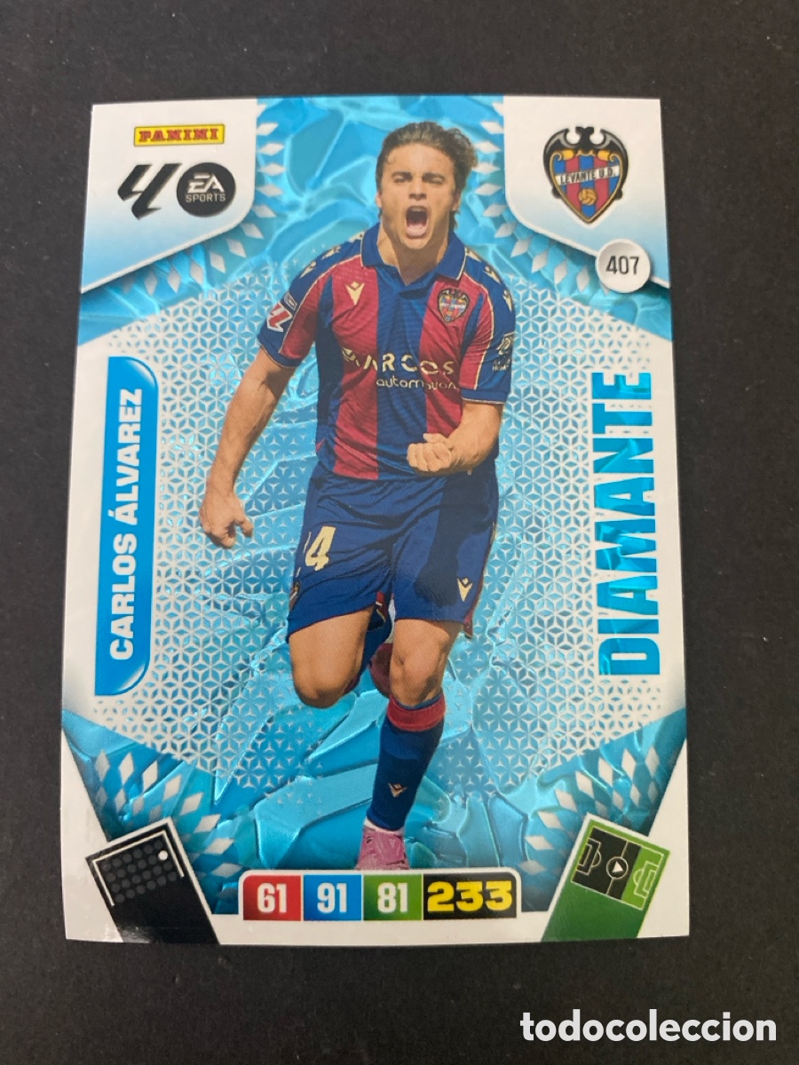 Cartes &agrave; collectionner de Football: Cromo Adrenalyn 25/26 Levante N* 407