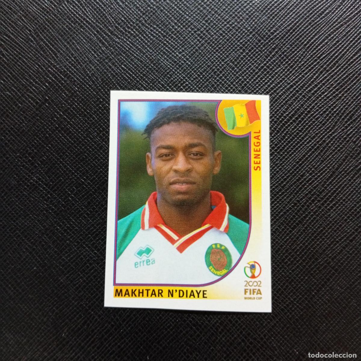 Cartes &agrave; collectionner de Football: 55 MAKHTAR N DIAYE SENEGAL PANINI 2002 MUNDIAL KOREA FUTBOL 02 CROMO - SIN PEGAR - A156 PG253