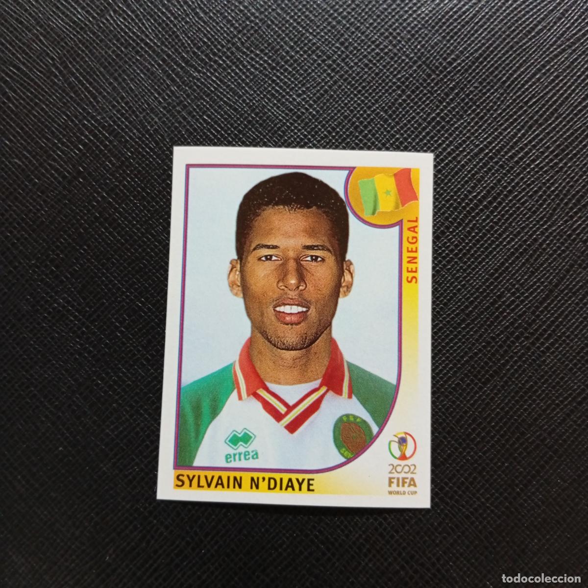 Cartes &agrave; collectionner de Football: 56 SYLVIAN NDIAYE SENEGAL PANINI 2002 MUNDIAL KOREA FUTBOL 02 CROMO - SIN PEGAR - A156 PG253