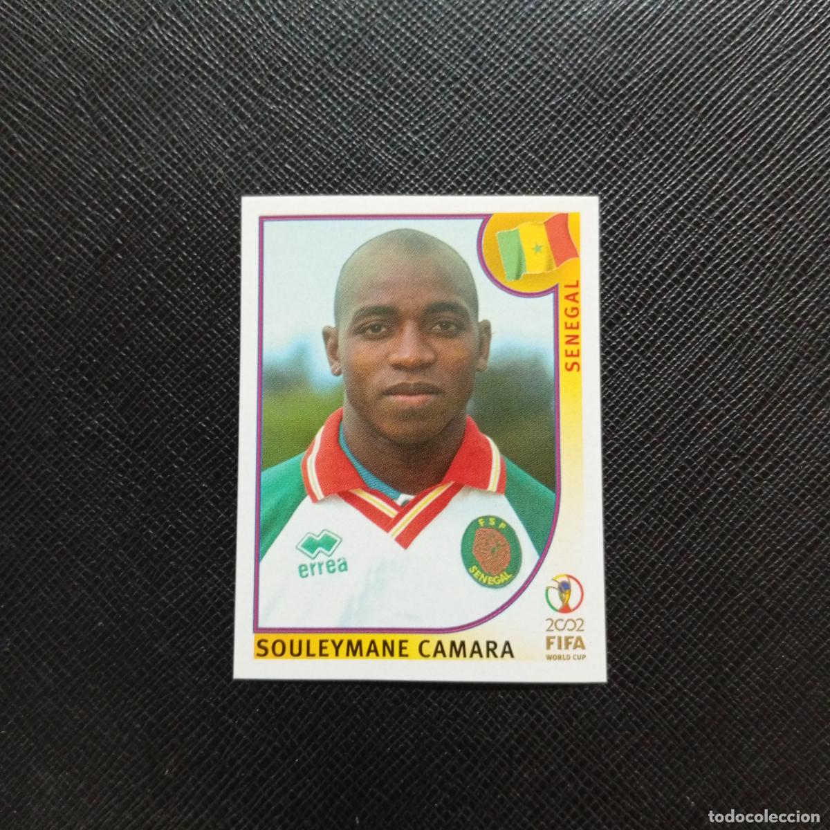 Cromos de f&uacute;tbol: 60 SOULYMANE CAMARA SENEGAL PANINI 2002 MUNDIAL KOREA FUTBOL 02 CROMO - SIN PEGAR - A156 PG253