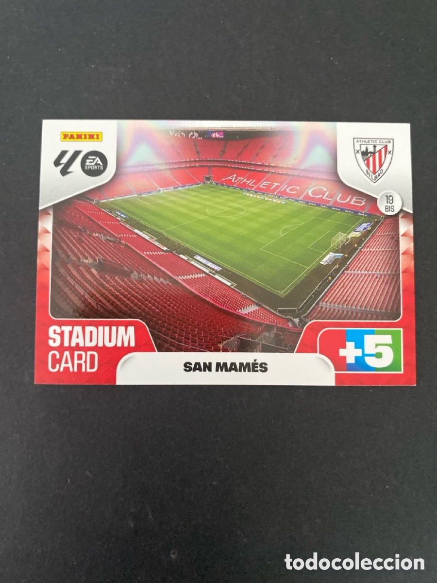 Cromos de f&uacute;tbol: Cromo Adrenalyn 25/26 Athletic de Bilbao N* 19 bis